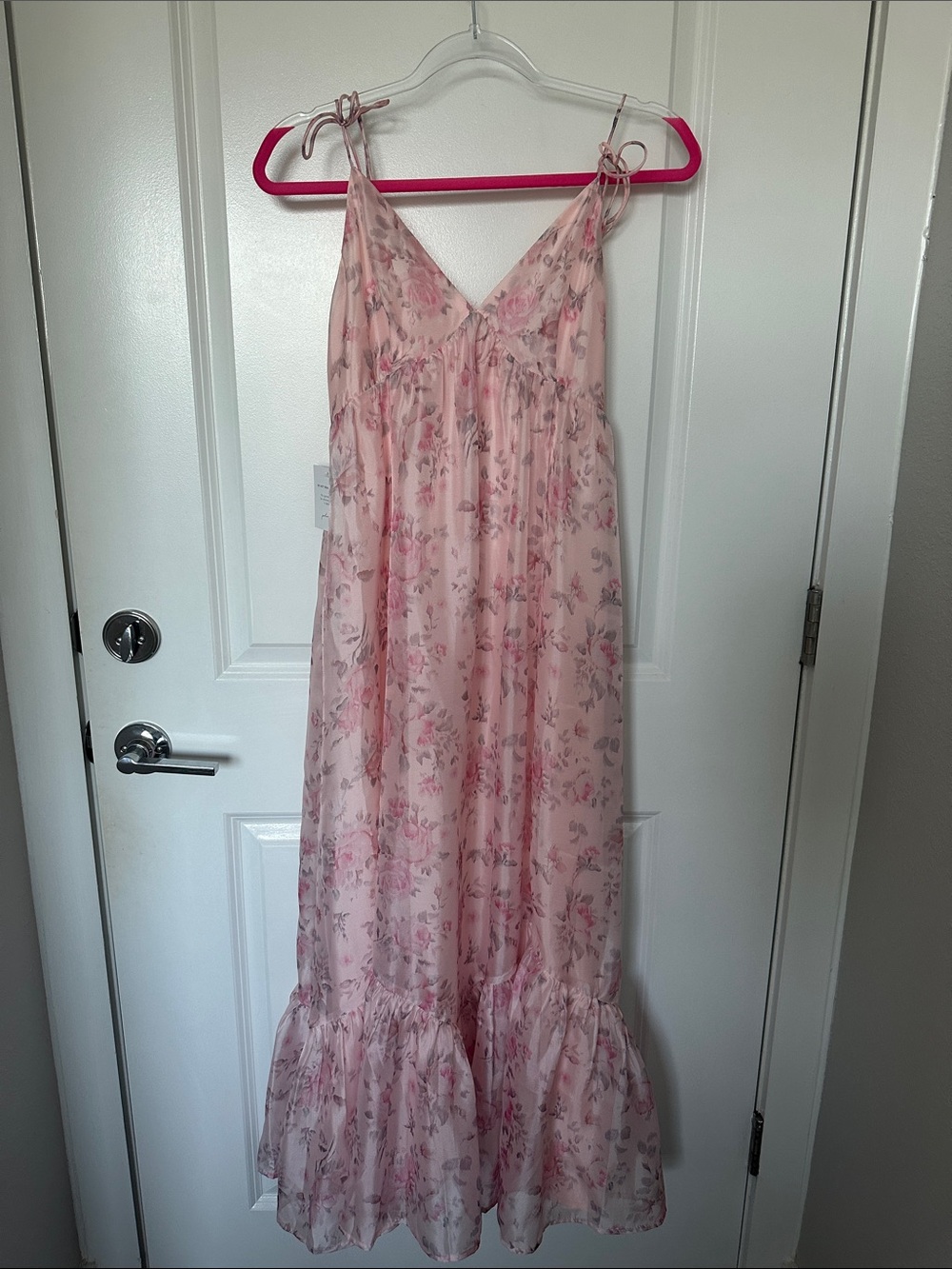 Petal and Pup Xanthine Maxi Dress- Pink Floral